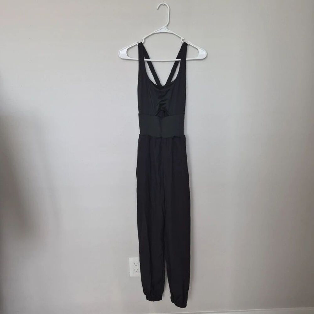 Womens Black Shein Full Length Romper